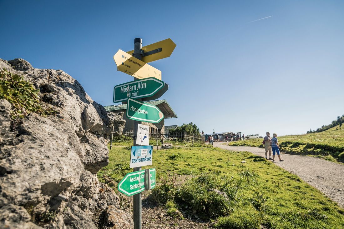 Wandern auf der Kampenwand
