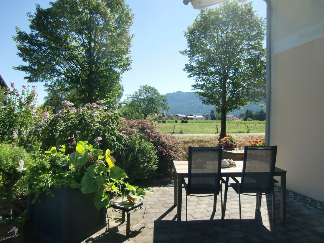 Terrassenplatz mit Ausblick