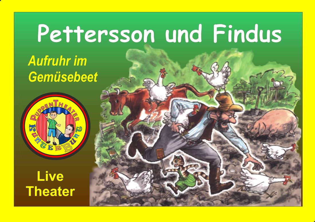 Plakat Aufruhr im Gemüsebeet