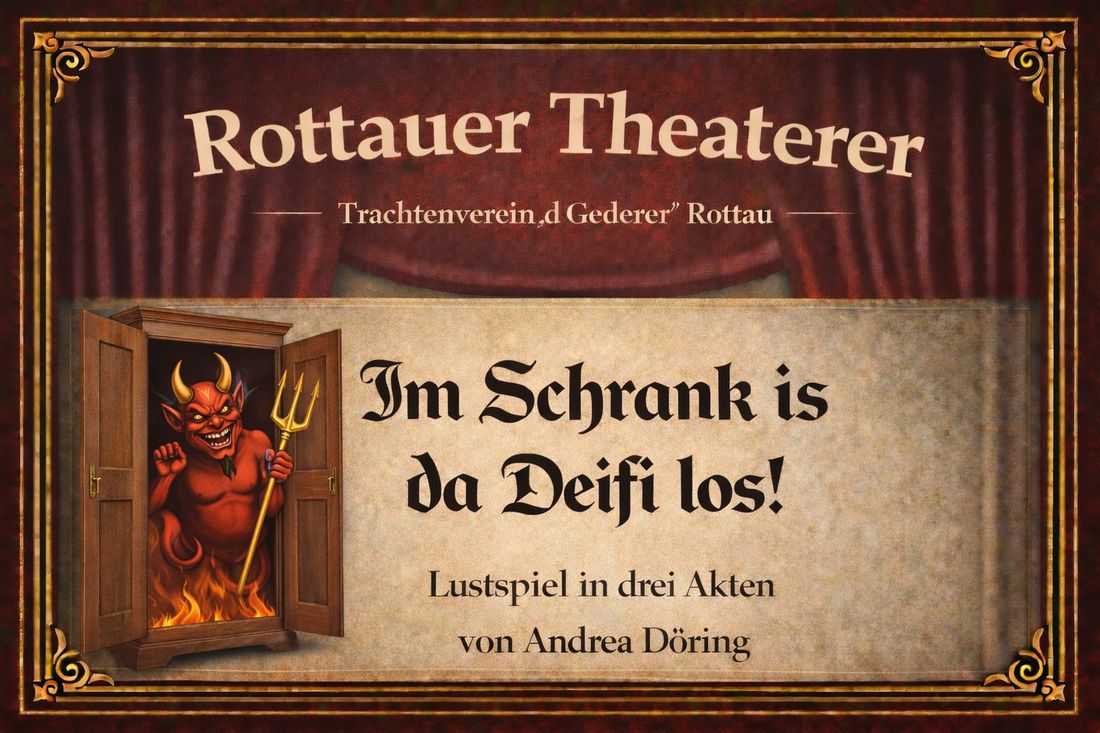 Im Schrank is da Deifi los