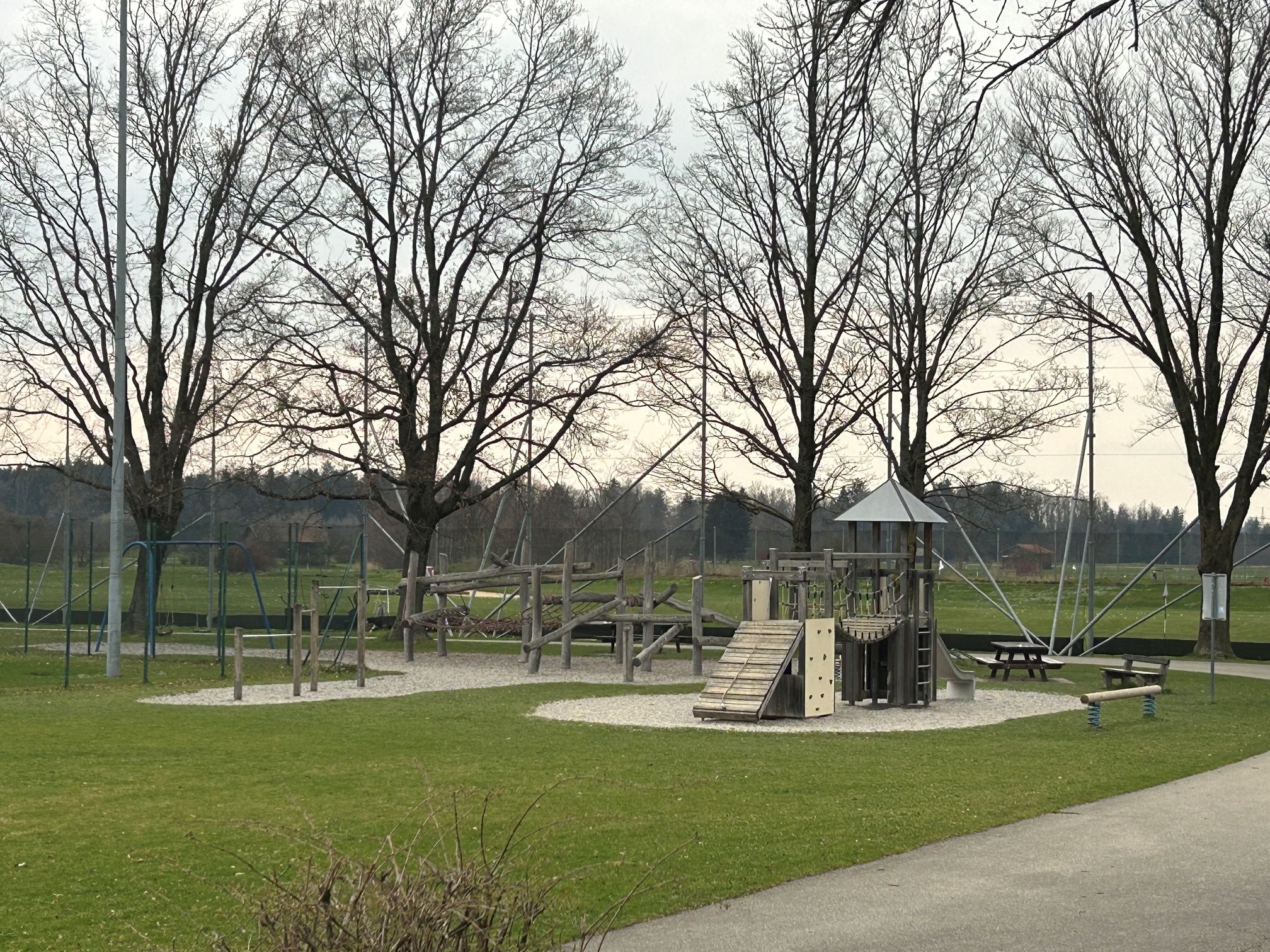 Der Spielplatz in Brandstätt