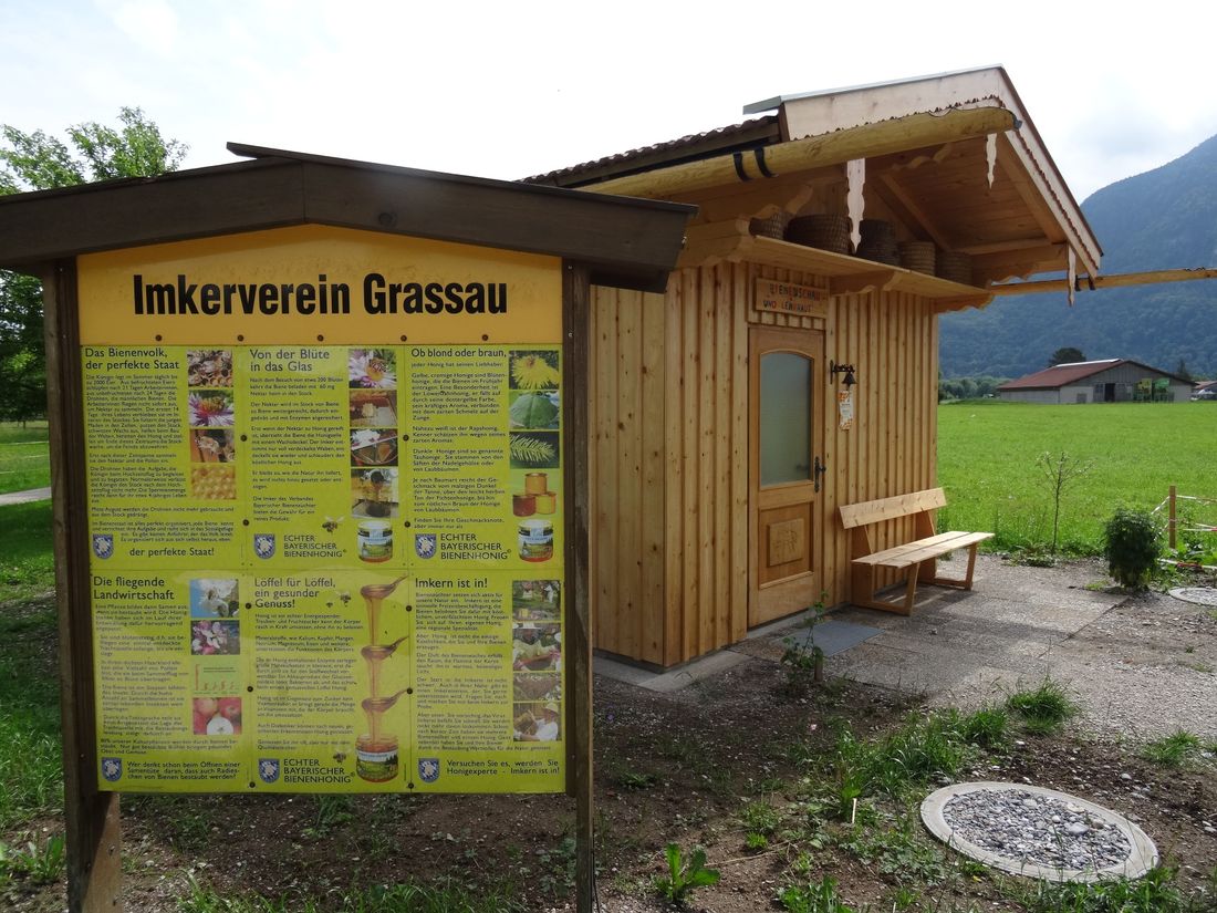Bienenschauhaus in Grassau